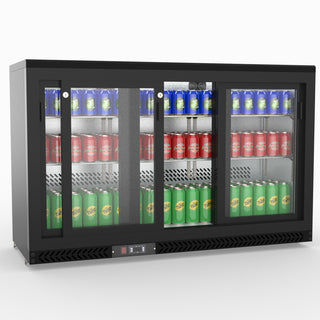 Three Sliding Door Bar Cooler - Thermaster SC316SD