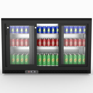 Three Sliding Door Bar Cooler - Thermaster SC316SD