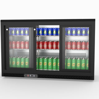 Three Sliding Door Bar Cooler - Thermaster SC316SD