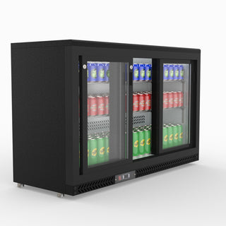 Three Sliding Door Bar Cooler - Thermaster SC316SD