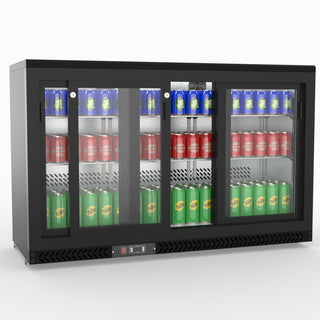 Three Sliding Door Bar Cooler - Thermaster SC316SD