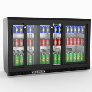 Three Sliding Door Bar Cooler - Thermaster SC316SD