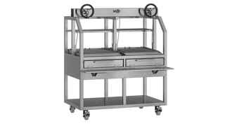 Scheer Parrilla 675 Charcoal & Wood Grill - 1200mm - P675-1200
