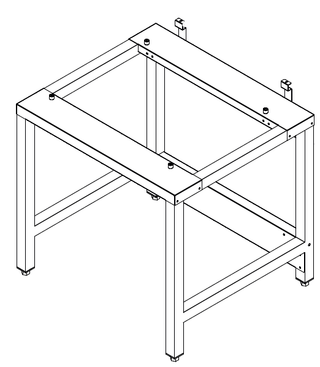 Hobart ECO COMBI Steam Oven Oven Stand - SFCM
