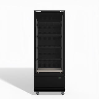 Skope 1 Glass Door Display or Storage Fridge - SKB600N-A - Black