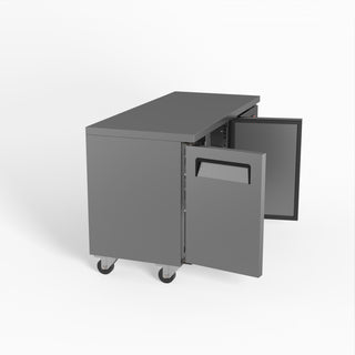 AG Two Door Commercial Worktop / Under Bench Freezer 600mm Depth- AG Equipment AG-SLX2100BT