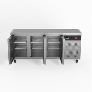 AG Three Door Commercial Worktop / Under Bench Freezer 600mm Depth- AG Equipment AG-SLX3100BT