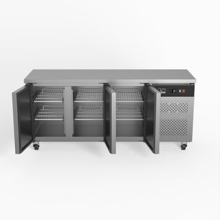 AG Three Door Commercial Worktop / Under Bench Freezer 600mm Depth- AG Equipment AG-SLX3100BT