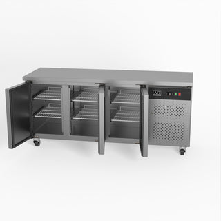 AG Three Door Commercial Worktop / Under Bench Freezer 600mm Depth- AG Equipment AG-SLX3100BT