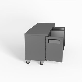 AG Three Door Commercial Worktop / Under Bench Freezer 600mm Depth- AG Equipment AG-SLX3100BT