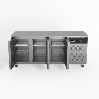 AG Three Door Commercial Worktop / Under Bench Fridge 600mm Depth- AG Equipment AG-SLX3100TN