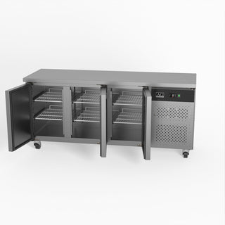 AG Three Door Commercial Worktop / Under Bench Fridge 600mm Depth- AG Equipment AG-SLX3100TN