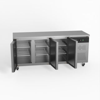 AG Three Door Commercial Worktop / Under Bench Fridge 600mm Depth- AG Equipment AG-SLX3100TN