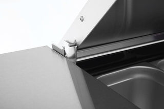 Atosa Three Door Pizza Prep Table Refrigerator MPF8203