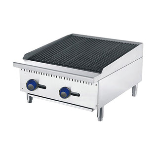 Cookrite 610mm NG Char-Rock Broiler ATCB-24-NG