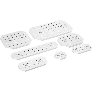 Mixrite GN 1/1 Drain Shelf Stainless Steel Drain Shelf 454x252x16 mm 1101