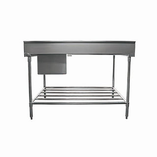 Mixrite Sink Bench with Splashback 2100 x 700 x 900 mm SS1721C