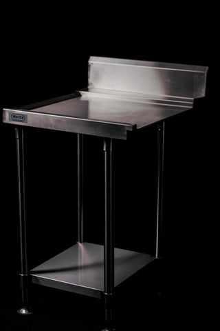 Mixrite Stainless Steel Right-Handed Dishwasher Bench Outlet - 600mW x 600mmD WST6060R