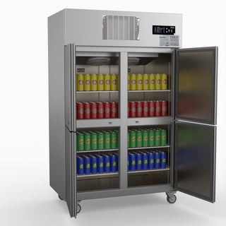 Tropical 4 X ½ Door Ss Fridge - Thermaster SUC1000