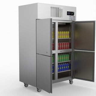 Tropical 4 X ½ Door Ss Fridge - Thermaster SUC1000