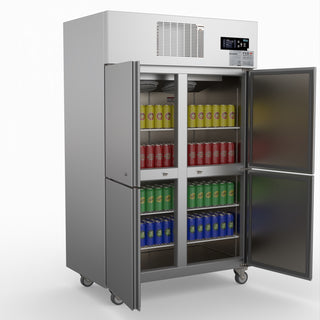 Tropical 4 X ½ Door Ss Fridge - Thermaster SUC1000