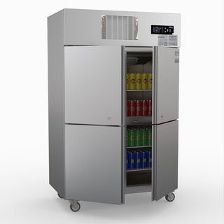 Tropical 4 X ½ Door Ss Fridge - Thermaster SUC1000