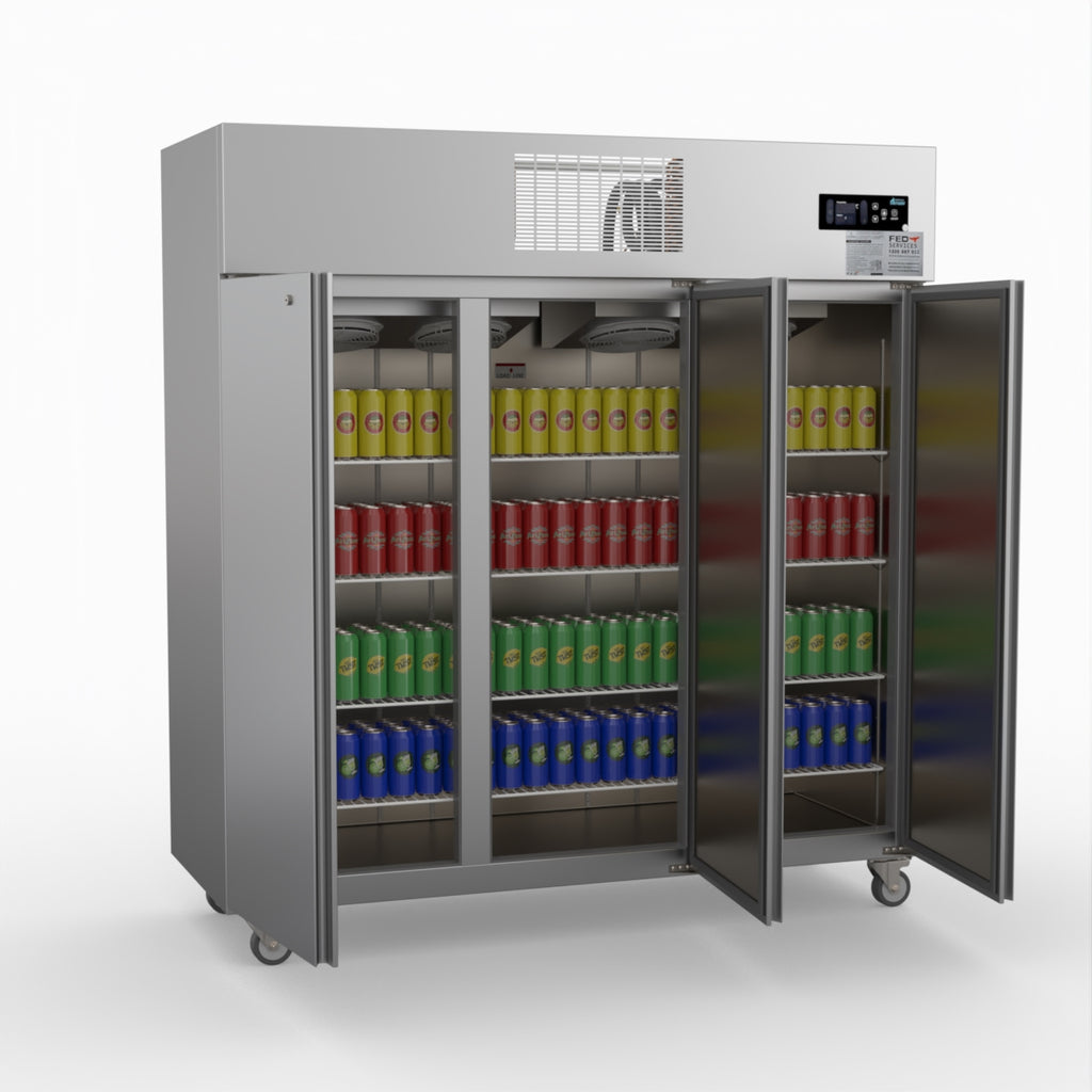 Thermaster Tropical 3 Door Ss Fridge 1500L SUC1500