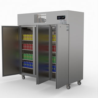 Tropical 3 Door Ss Fridge 1500L - Thermaster SUC1500