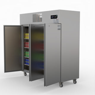 Tropical 3 Door Ss Fridge 1500L - Thermaster SUC1500