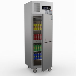 Tropical 2 X ½ Door Ss Fridge - Thermaster SUC500