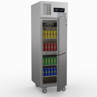 Tropical 2 X ½ Door Ss Fridge - Thermaster SUC500