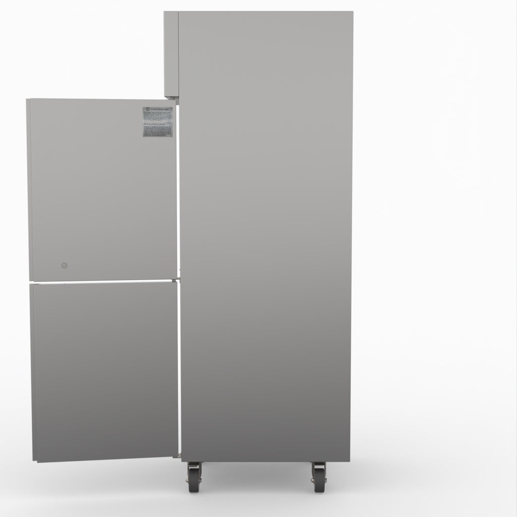 Tropical 2 X ½ Door Ss Fridge - Thermaster SUC500