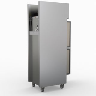 Tropical 2 X ½ Door Ss Fridge - Thermaster SUC500