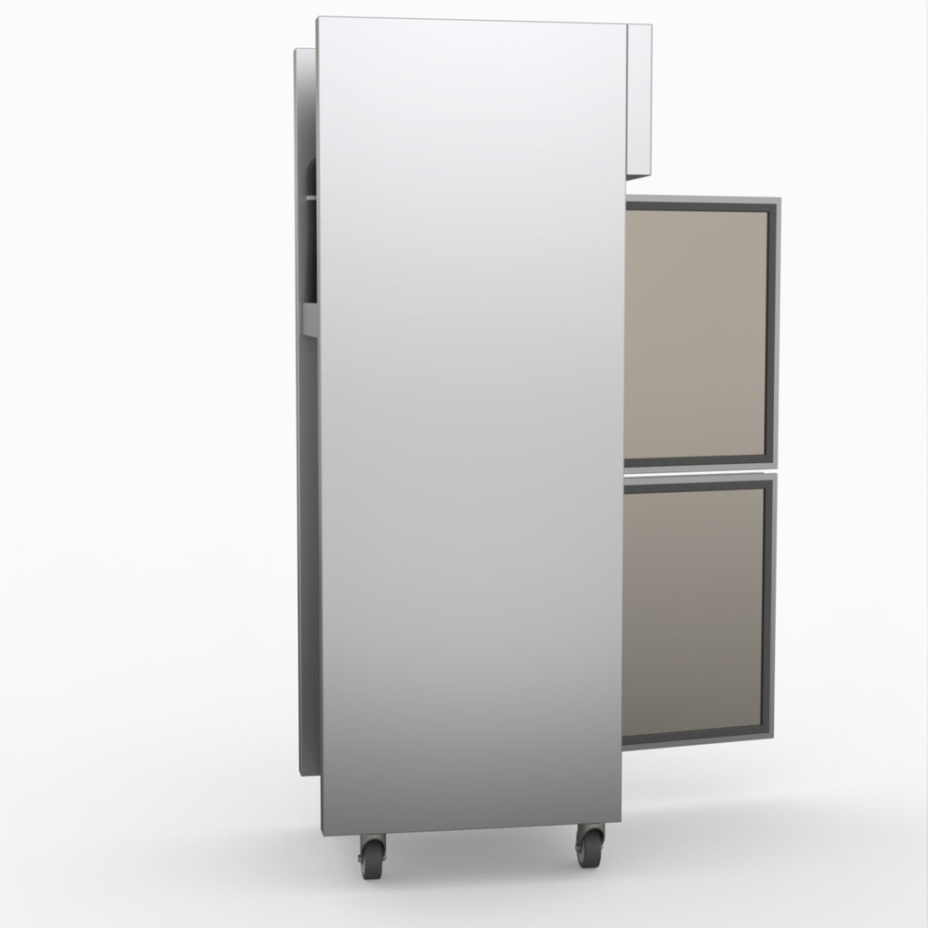 Tropical 2 X ½ Door Ss Fridge - Thermaster SUC500