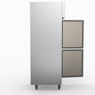 Tropical 2 X ½ Door Ss Fridge - Thermaster SUC500