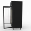 Thermaster Double Door Upright Display Fridge (black) SUCG1000B