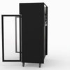 Thermaster Double Door Upright Display Fridge (black) SUCG1000B