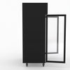 Double Door Upright Display Fridge (Black) - Thermaster SUCG1000B