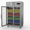 Thermaster Double Door Upright Display Fridge SUCG1000