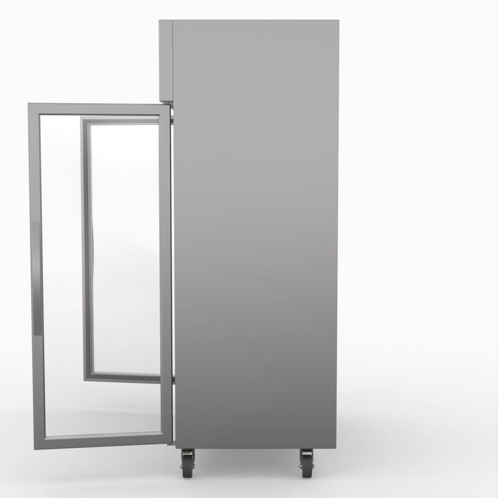 Double Door Upright Display Fridge - Thermaster SUCG1000