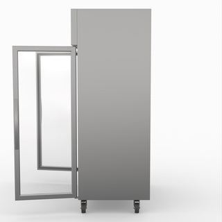 Double Door Upright Display Fridge - Thermaster SUCG1000