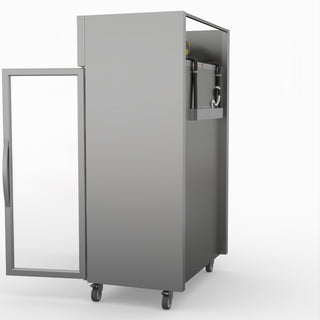 Double Door Upright Display Fridge - Thermaster SUCG1000