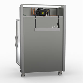 Double Door Upright Display Fridge - Thermaster SUCG1000