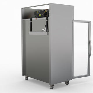 Double Door Upright Display Fridge - Thermaster SUCG1000