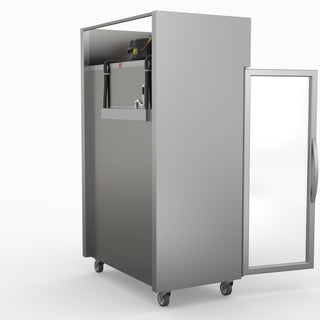 Double Door Upright Display Fridge - Thermaster SUCG1000