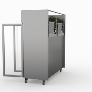 Three Door Upright Display Fridge - Thermaster SUCG1500