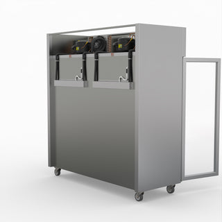 Three Door Upright Display Fridge - Thermaster SUCG1500