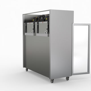 Three Door Upright Display Fridge - Thermaster SUCG1500