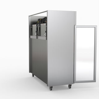 Three Door Upright Display Fridge - Thermaster SUCG1500