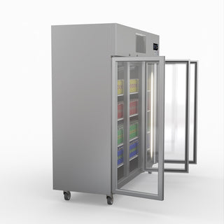 Three Door Upright Display Fridge - Thermaster SUCG1500